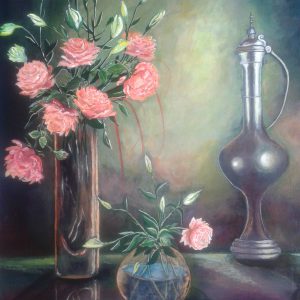 flori în vaze